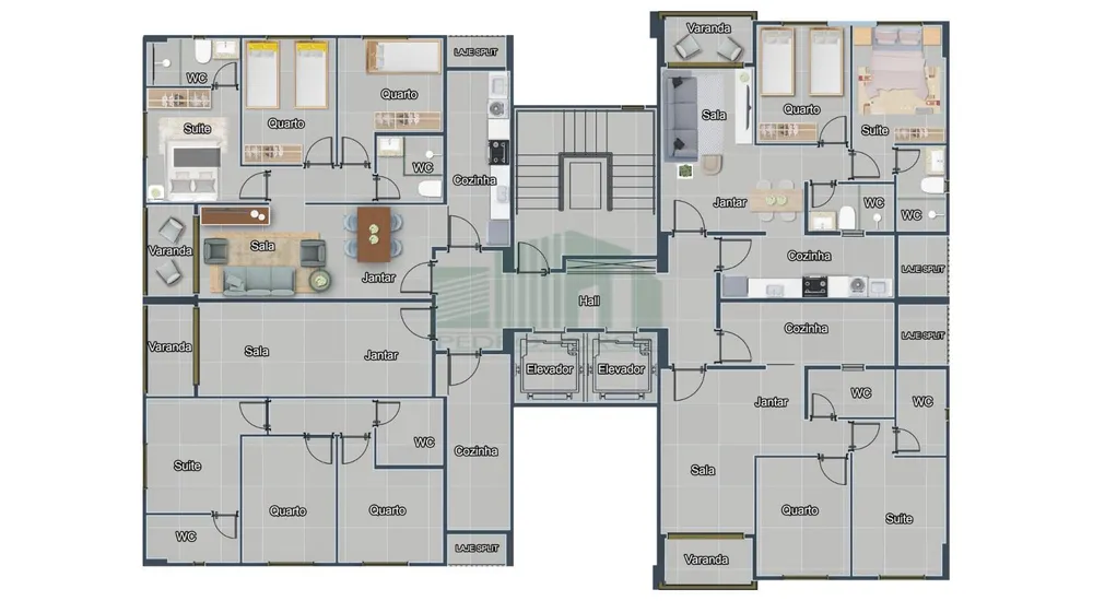 Apartamento, 2 quartos, 51 m² - Foto 9