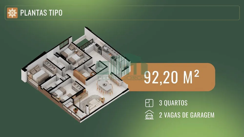Apartamento, 3 quartos, 92 m² - Foto 4