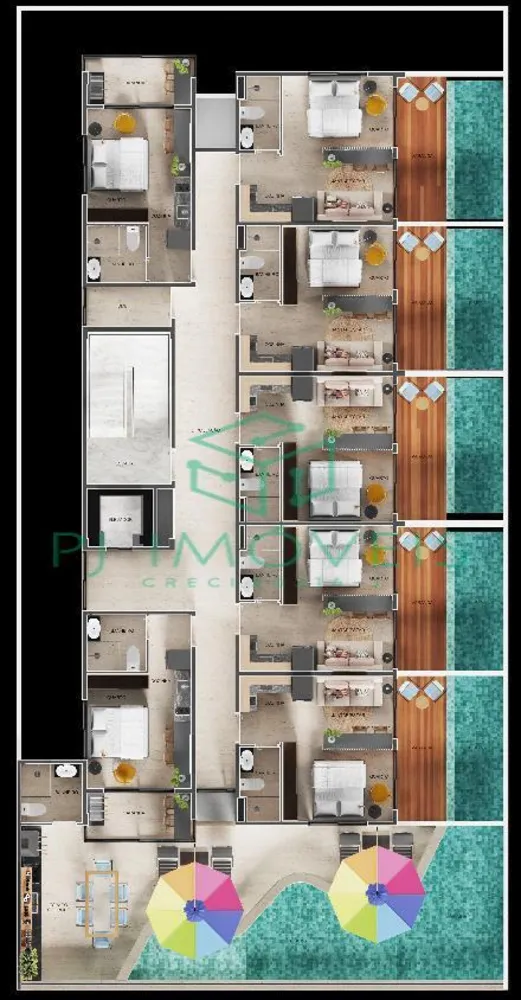 Apartamento, 1 quarto, 34 m² - Foto 9
