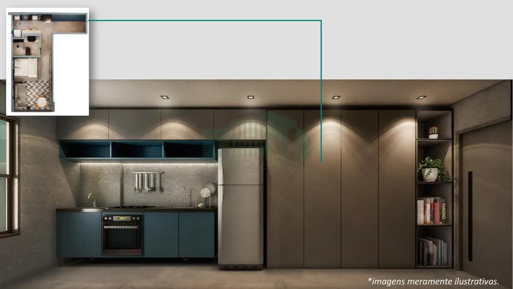 Apartamento, 1 quarto, 30 m² - Foto 4