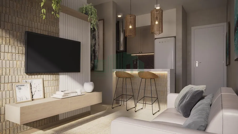 Apartamento, 1 quarto, 34 m² - Foto 3
