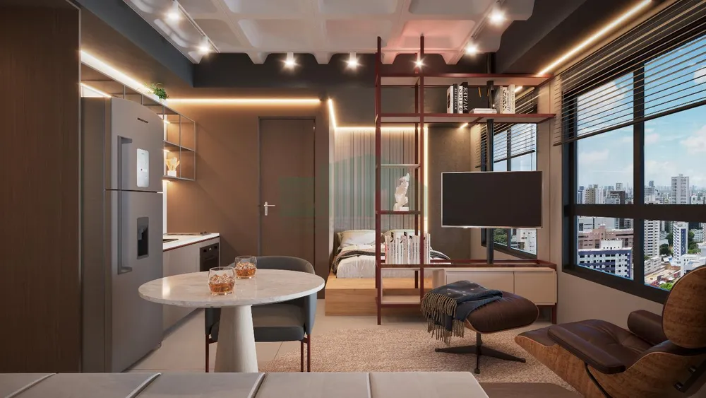 Apartamento, 1 quarto, 19 m² - Foto 2