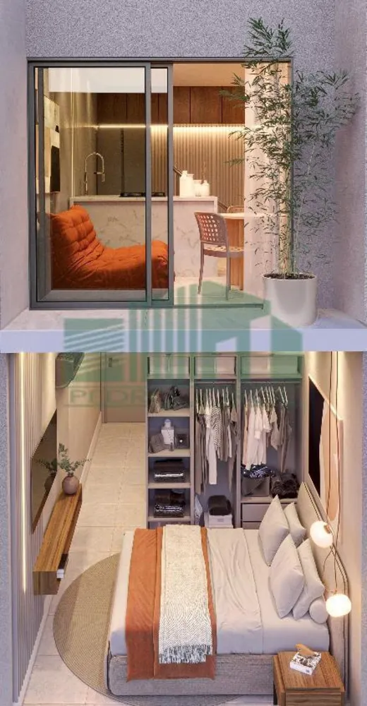 Apartamento, 1 quarto, 31 m² - Foto 3