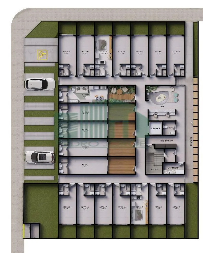 Apartamento, 1 quarto, 31 m² - Foto 8