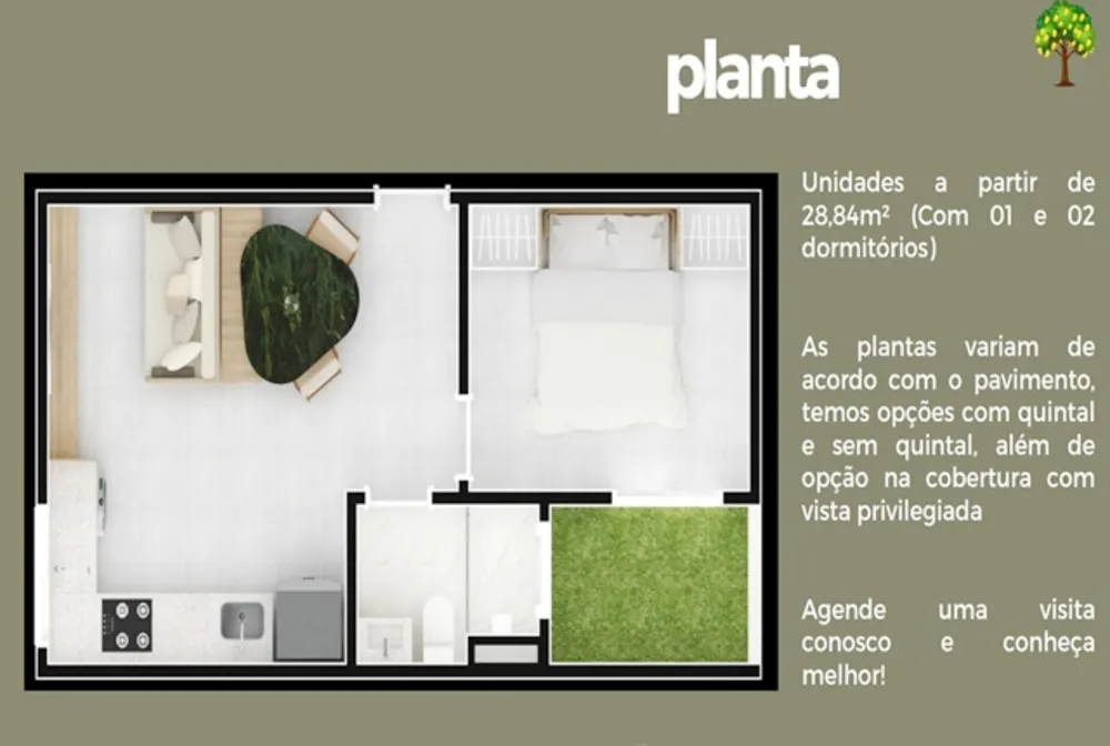 Apartamento, 1 quarto, 33 m² - Foto 10