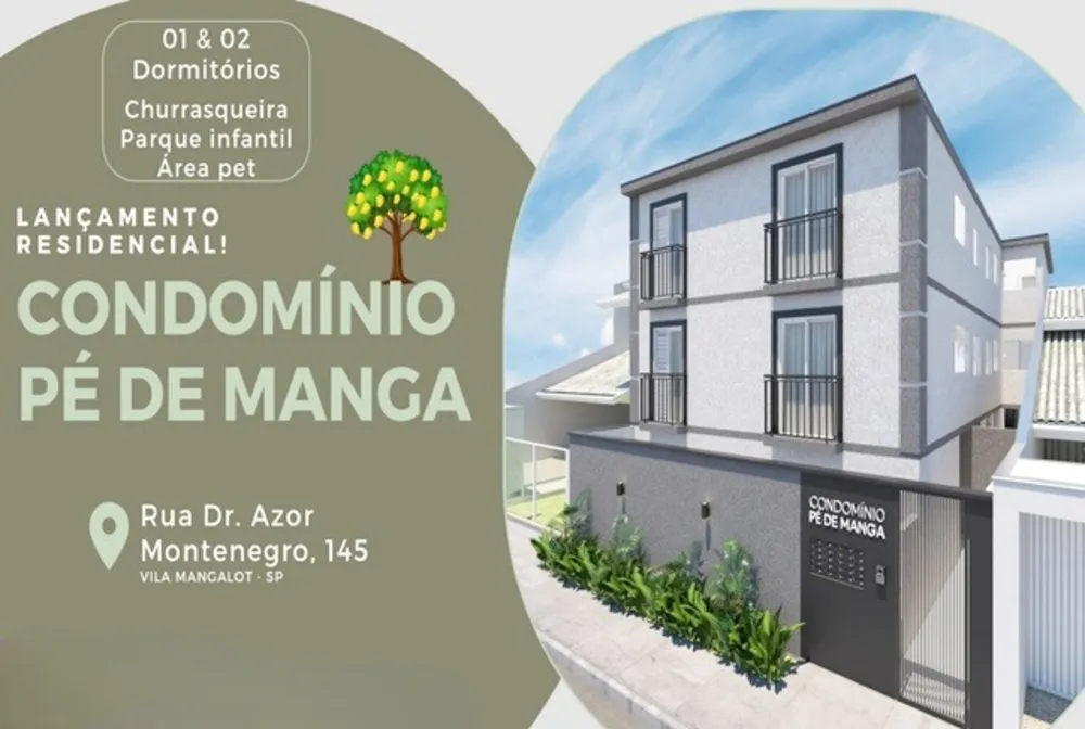 Apartamento, 1 quarto, 33 m² - Foto 2