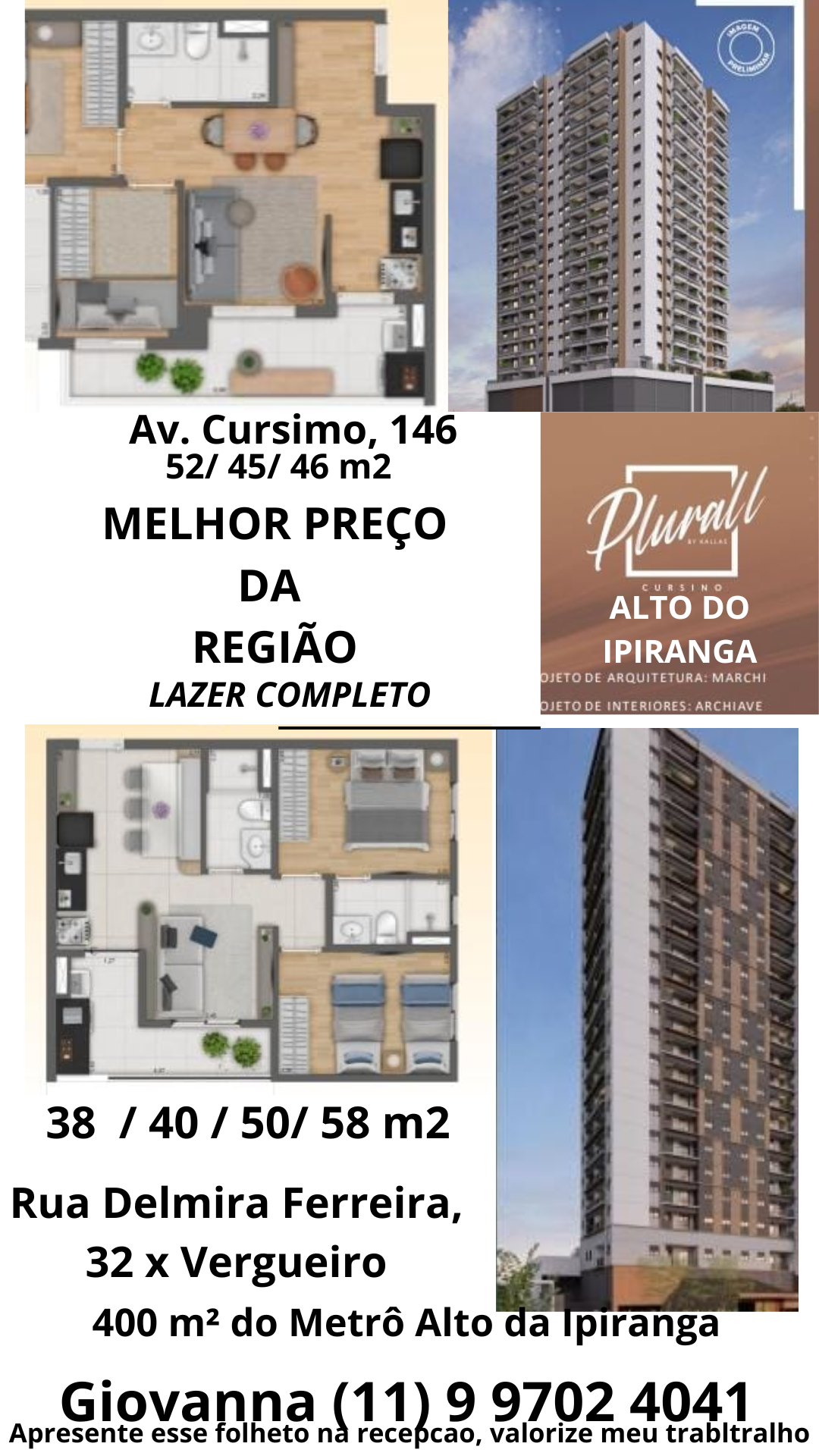 Apartamento à venda com 2 quartos, 45m² - Foto 2