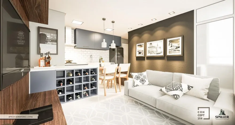 Apartamento, 2 quartos, 59 m² - Foto 1