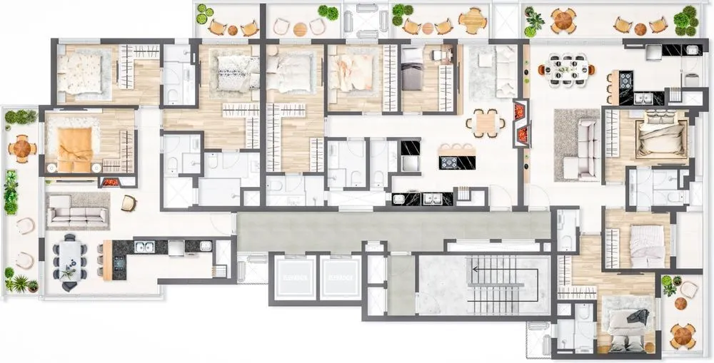 Apartamento, 2 quartos, 70 m² - Foto 1