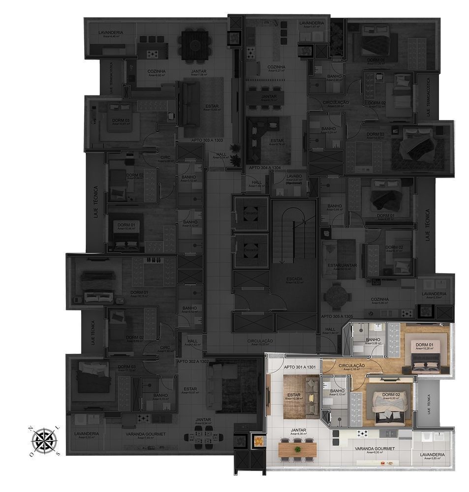 Apartamento, 2 quartos, 72 m² - Foto 6