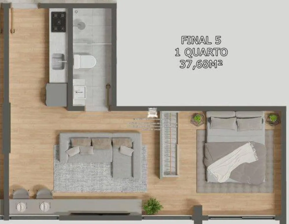 Apartamento, 2 quartos, 44 m² - Foto 20
