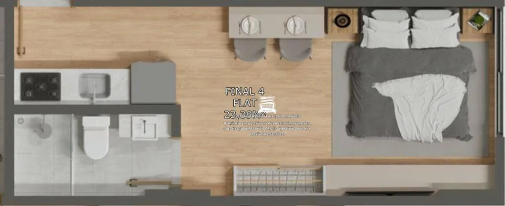 Apartamento, 2 quartos, 44 m² - Foto 19
