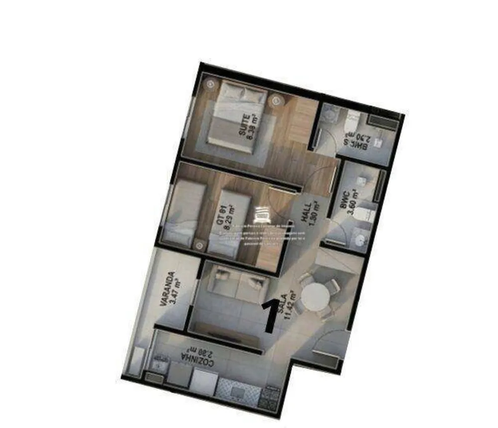 Apartamento, 2 quartos, 51 m² - Foto 20
