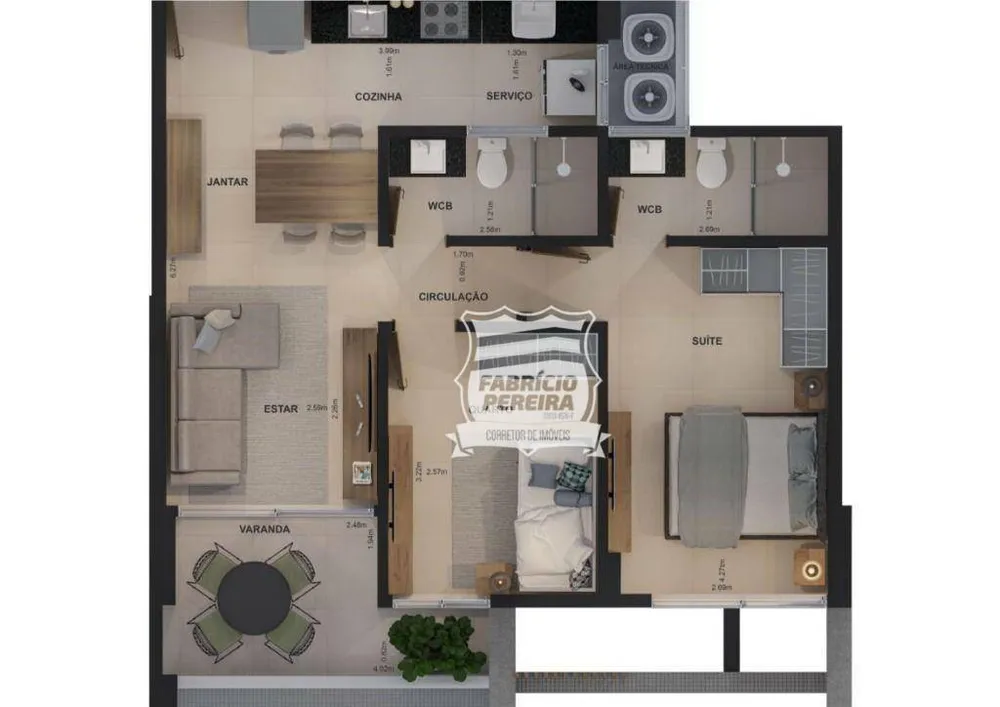 Apartamento, 2 quartos, 64 m² - Foto 11
