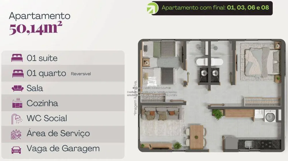Apartamento, 2 quartos, 47 m² - Foto 13