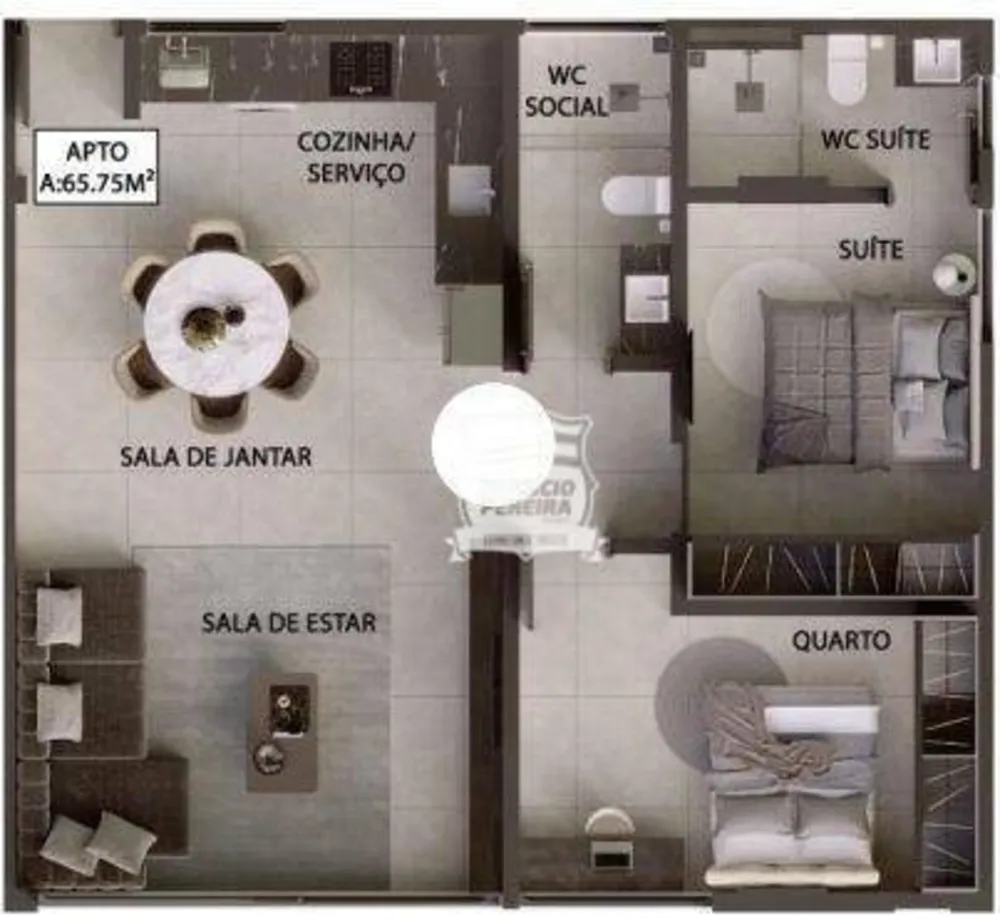 Flat/Apart Hotel, 1 quarto, 36 m² - Foto 30