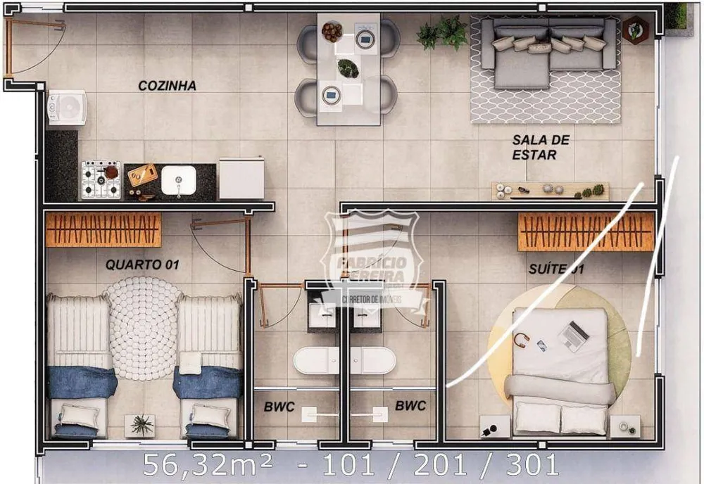Flat/Apart Hotel, 1 quarto, 30 m² - Foto 14