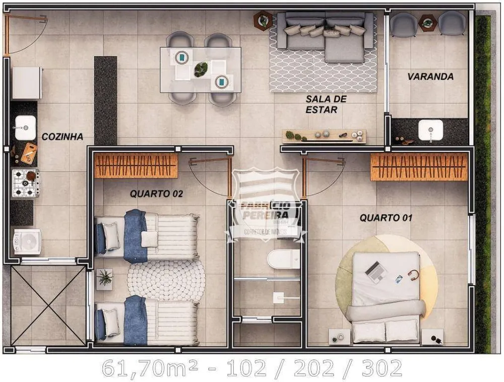 Flat/Apart Hotel, 1 quarto, 30 m² - Foto 17