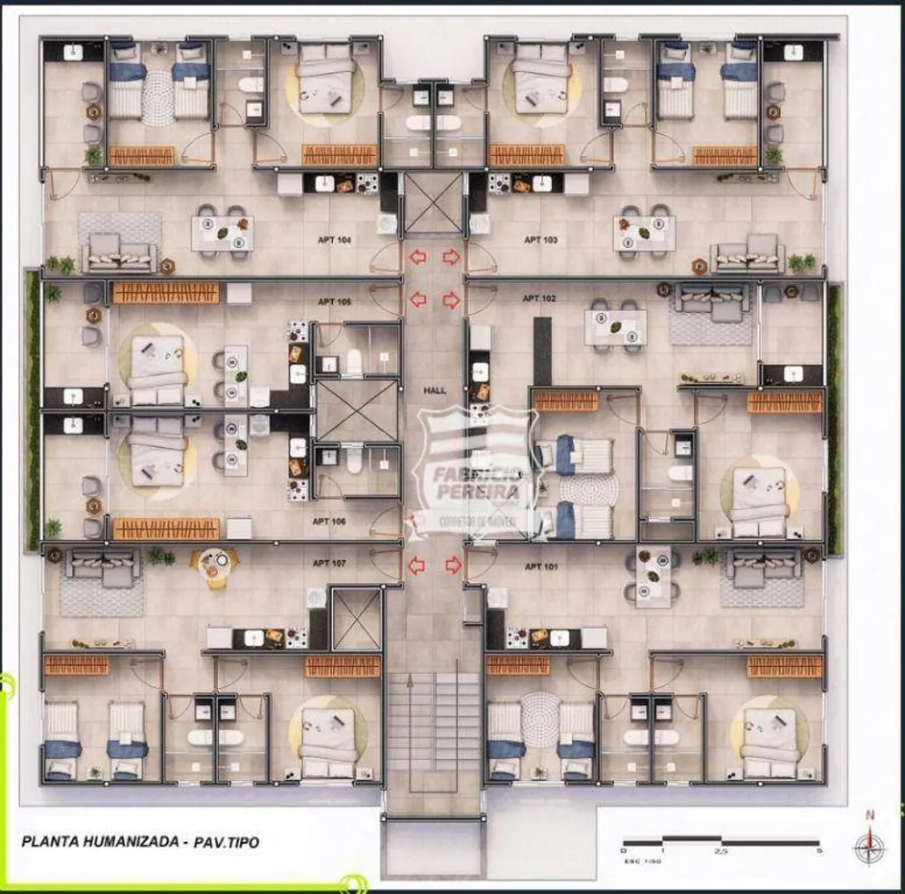 Flat/Apart Hotel, 1 quarto, 30 m² - Foto 11