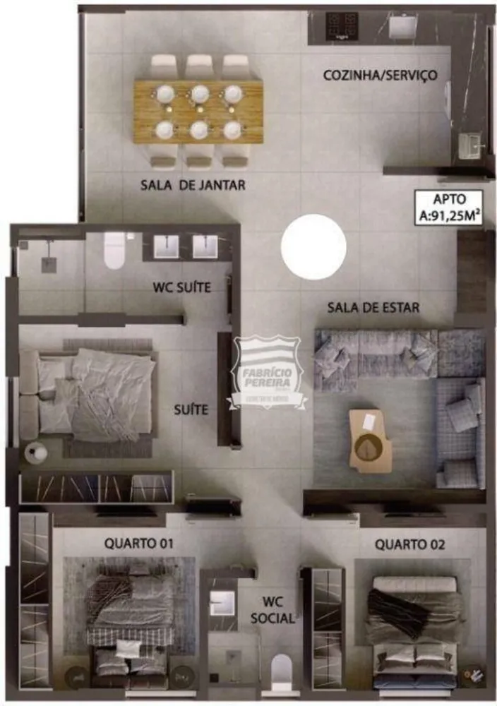 Apartamento, 2 quartos, 58 m² - Foto 32
