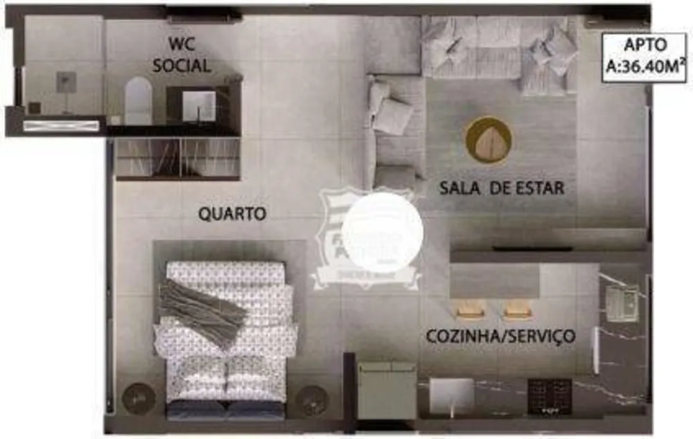 Apartamento, 2 quartos, 58 m² - Foto 27