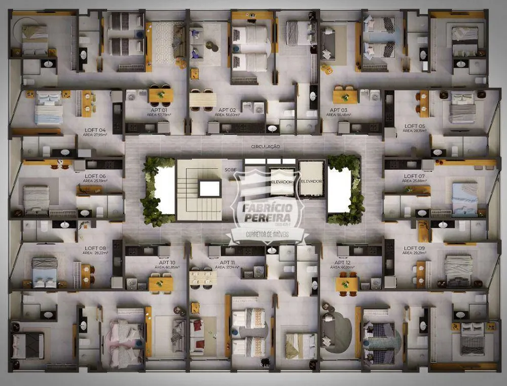 Apartamento, 2 quartos, 57 m² - Foto 4