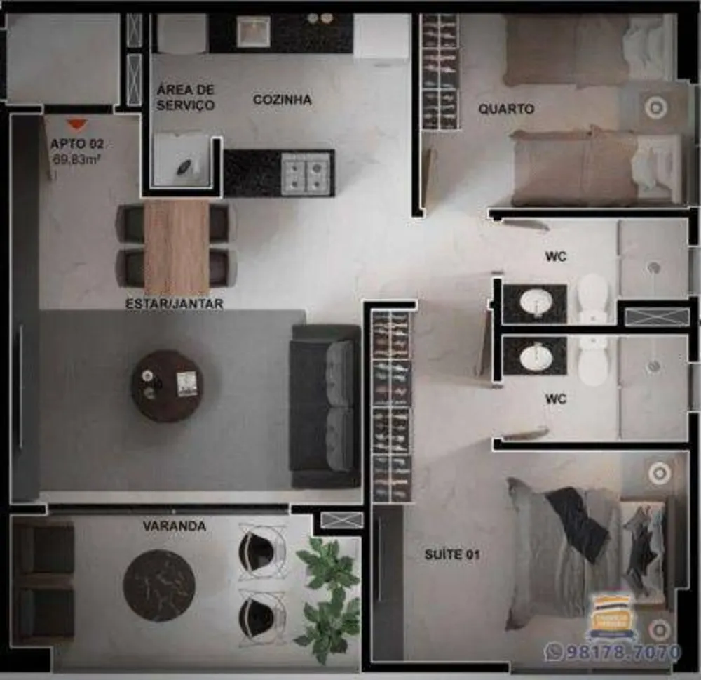 Apartamento, 3 quartos, 110 m² - Foto 18