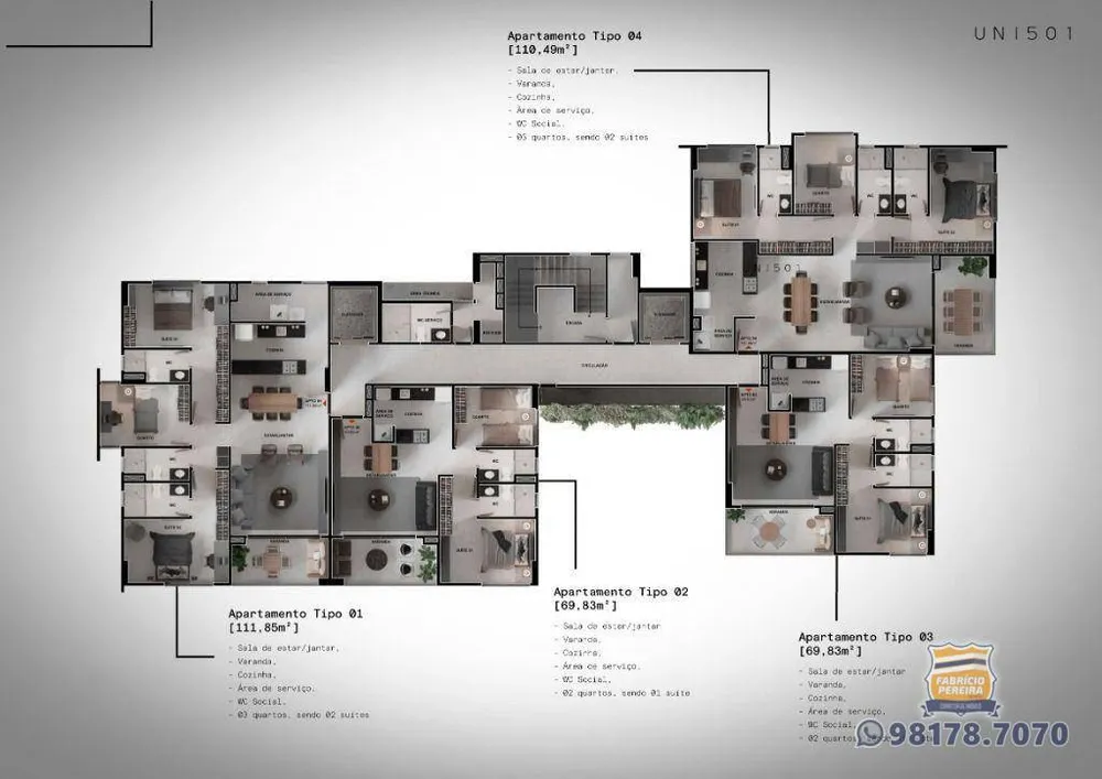 Apartamento, 3 quartos, 110 m² - Foto 16