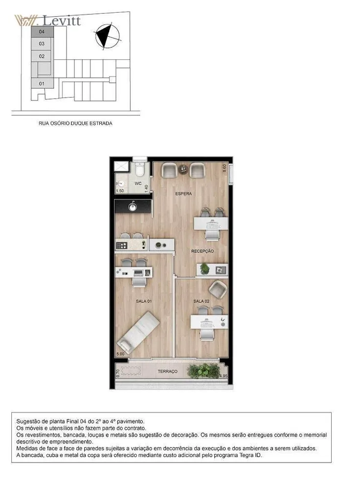 Sala-Conjunto, 53 m² - Foto 8