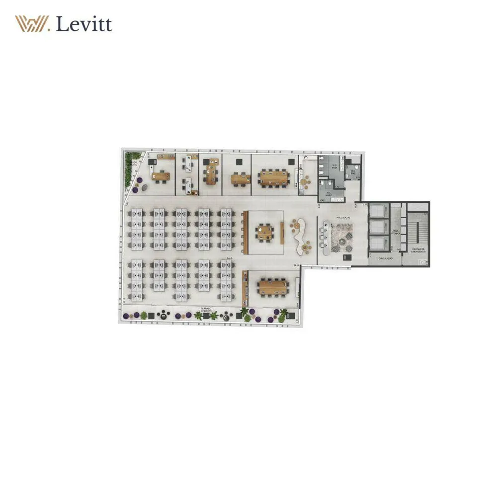Prédio Inteiro, 5952 m² - Foto 20