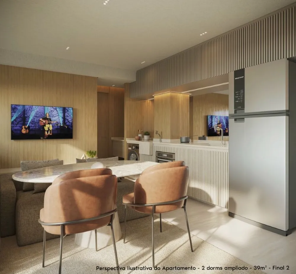 Apartamento, 2 quartos, 40 m² - Foto 2
