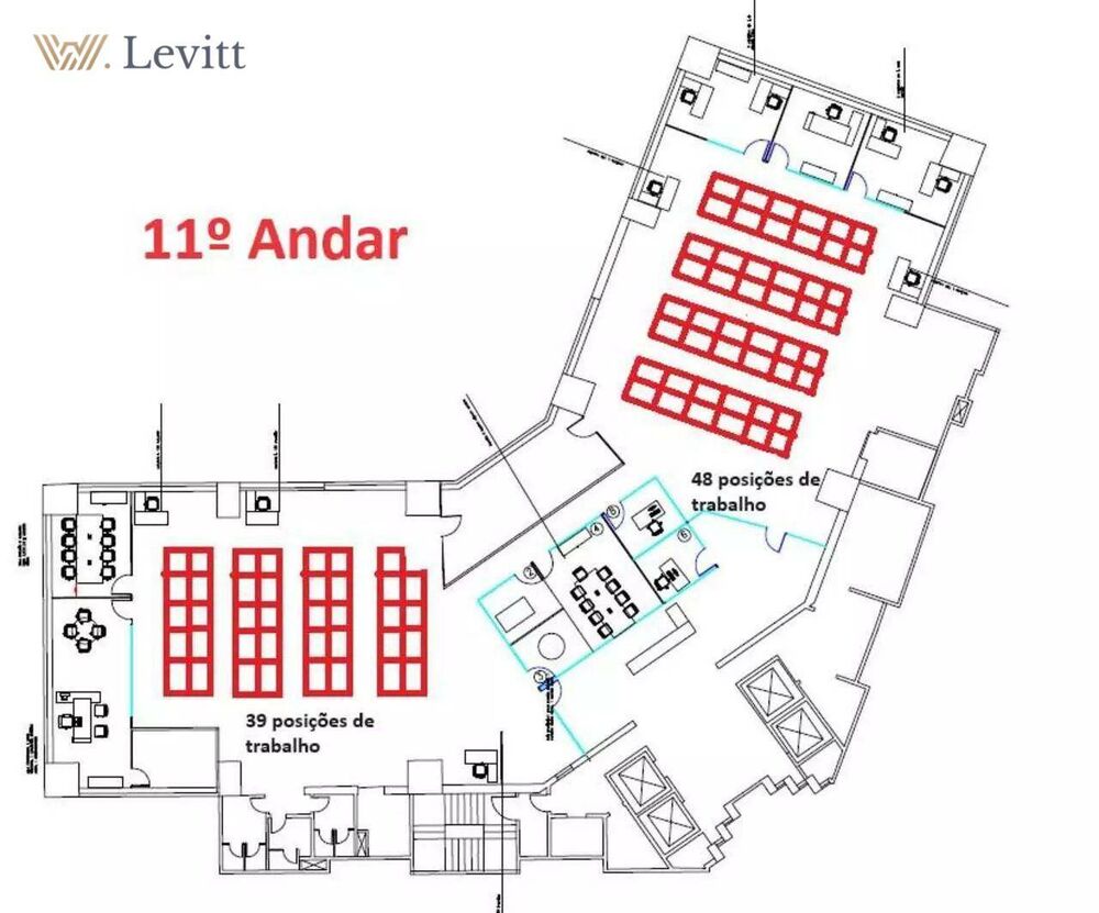 Conjunto Comercial-Sala para alugar, 1550m² - Foto 28