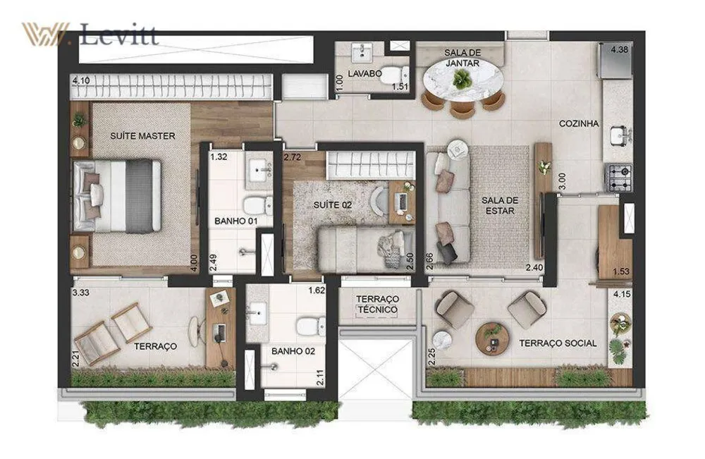 Apartamento, 123 m² - Foto 4