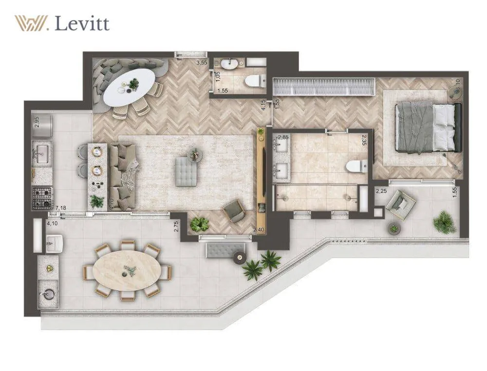 Apartamento, 3 quartos, 114 m² - Foto 4