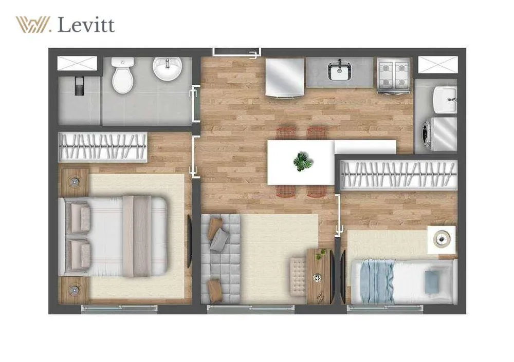 Apartamento, 1 quarto, 24 m² - Foto 7