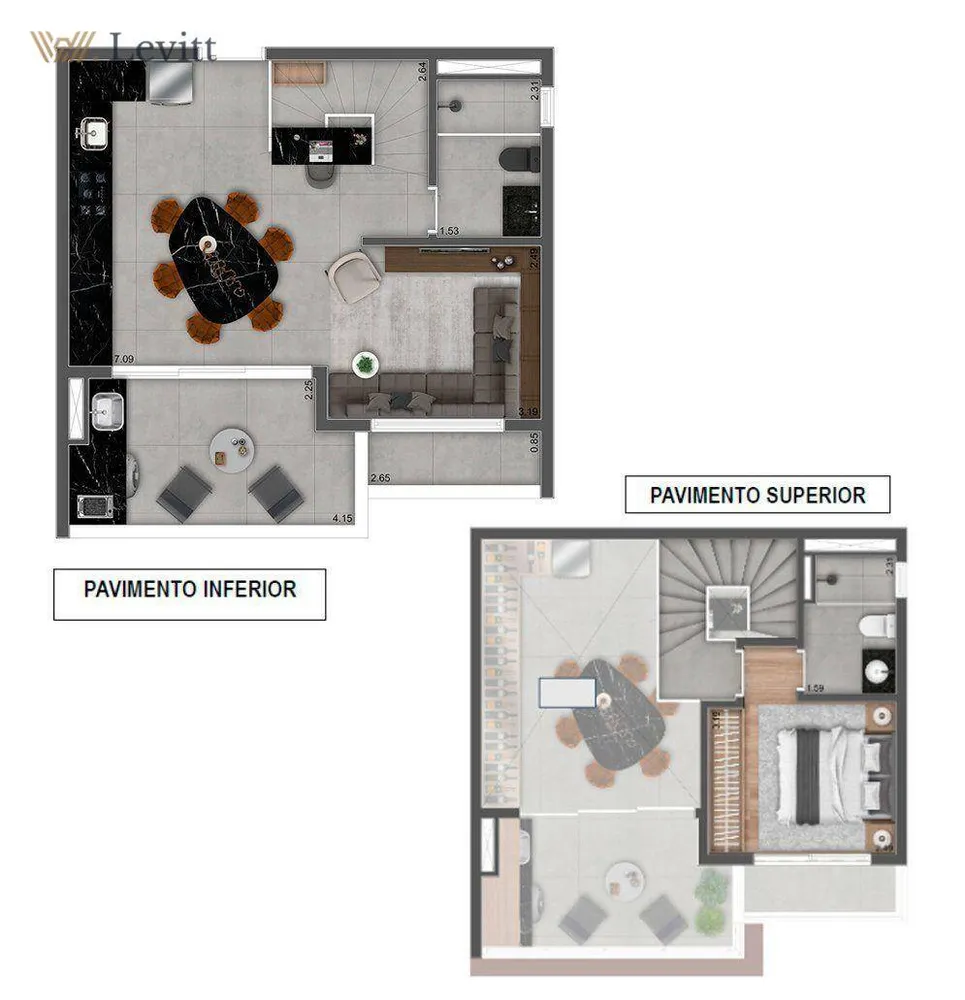 Apartamento, 1 quarto, 52 m² - Foto 5