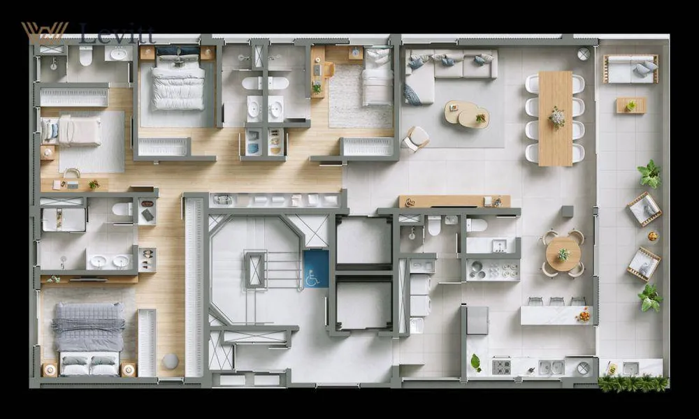 Apartamento, 4 quartos, 217 m² - Foto 6