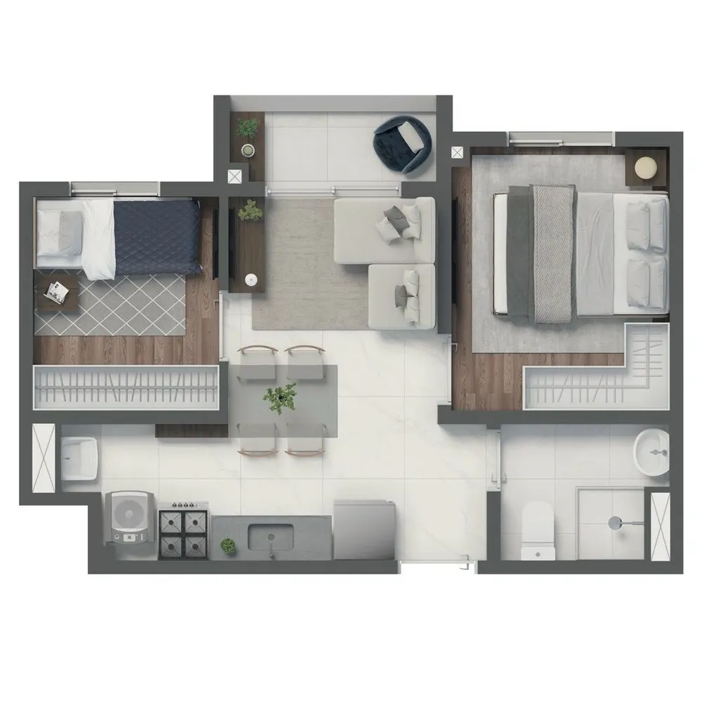Apartamento, 1 quarto, 24 m² - Foto 6