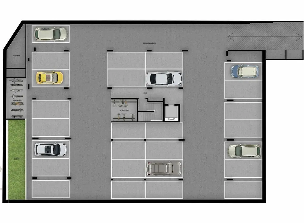 Loja-Salão, 53 m² - Foto 2