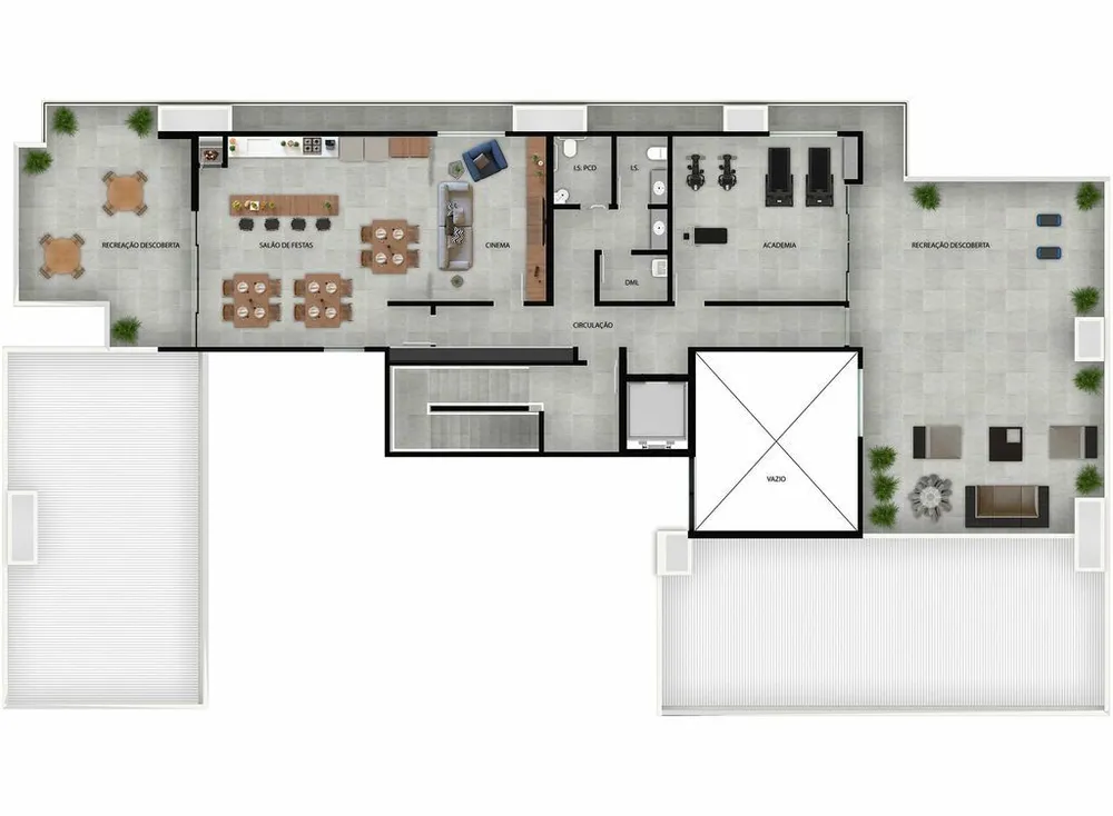Loja-Salão, 53 m² - Foto 4