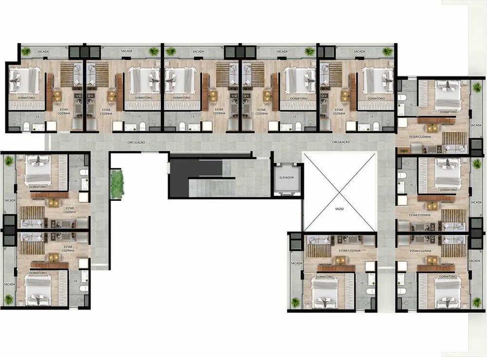 Loja-Salão, 53 m² - Foto 5