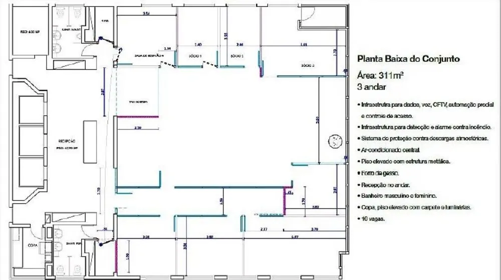 Sala-Conjunto, 311 m² - Foto 1