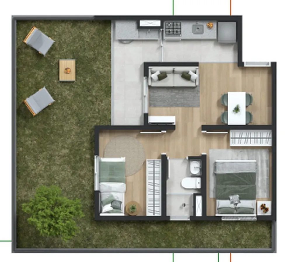 Apartamento, 1 quarto, 27 m² - Foto 6