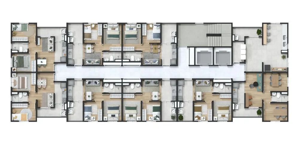 Apartamento, 1 quarto, 27 m² - Foto 2