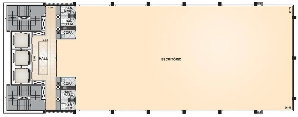 Sala-Conjunto, 400 m² - Foto 2
