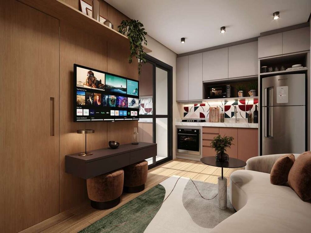 Apartamento à venda com 3 quartos, 39m² - Foto 1