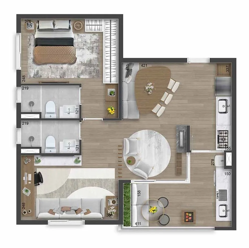 Apartamento, 3 quartos, 94 m² - Foto 9