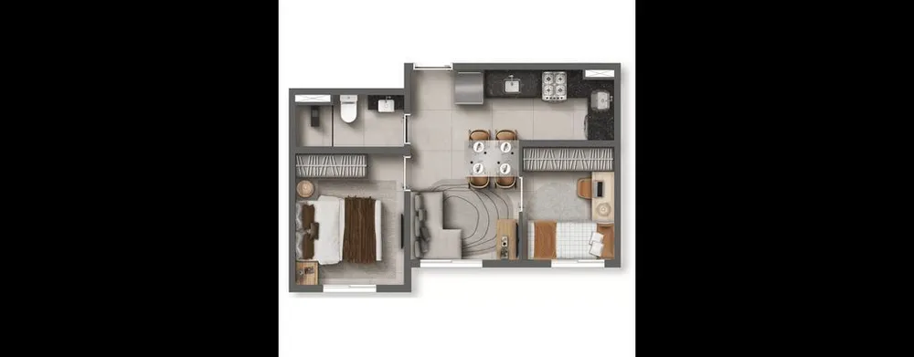 Apartamento, 2 quartos, 32 m² - Foto 12