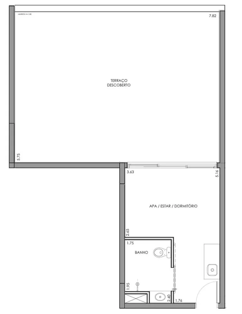 Apartamento, 1 quarto, 45 m² - Foto 2