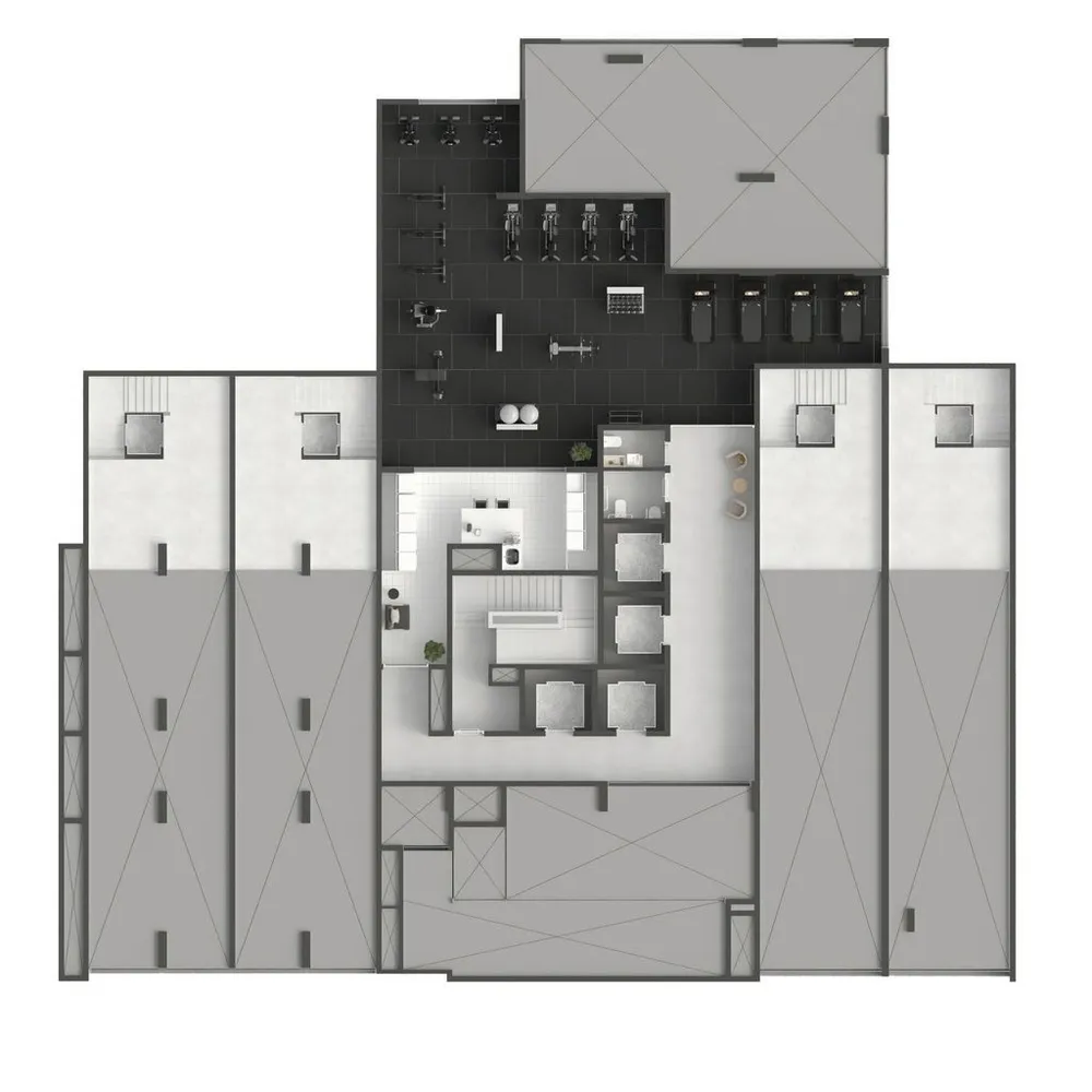 Kitnet-Studio, 36 m² - Foto 1